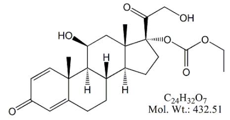 Prednisolone 17-Ethoxycarbonyl Impurity / Prednicarbate USP RC B