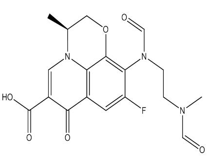 Levofloxacin Desethylene Diformyl Impurity